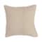 Hello Honey® Mustard & Cream Kuba Cloth Pattern Cotton Pillow